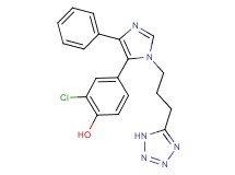 2-chloro-4-{4-phenyl-1-[3-(1H-tetrazol-5-yl)propyl]-1H-imidazol-5-yl}phenol