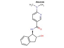 6-(dimethylamino)-N-[(1R,2R)-2-hydroxy-2,3-dihydro-1H-inden-1-yl]nicotinamide