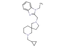 7-(cyclopropylmethyl)-2-[(1-ethyl-1H-benzimidazol-2-yl)methyl]-2,7-diazaspiro[4.5]decane