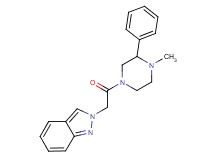 2-[2-(4-methyl-3-phenylpiperazin-1-yl)-2-oxoethyl]-2H-indazole