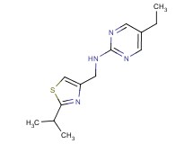 5-ethyl-N-[(2-isopropyl-1,3-thiazol-4-yl)methyl]pyrimidin-2-amine