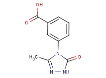 3-(3-methyl-5-oxo-1,5-dihydro-4H-1,2,4-triazol-4-yl)benzoic acid