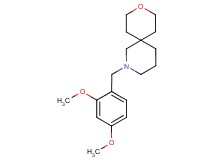 2-(2,4-dimethoxybenzyl)-9-oxa-2-azaspiro[5.5]undecane