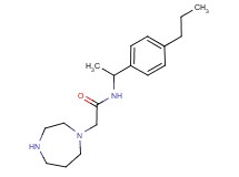 2-(1,4-diazepan-1-yl)-N-[1-(4-propylphenyl)ethyl]acetamide dihydrochloride