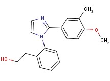 2-{2-[2-(4-methoxy-3-methylphenyl)-1H-imidazol-1-yl]phenyl}ethanol