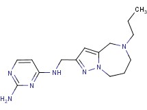 N~4~-[(5-propyl-5,6,7,8-tetrahydro-4H-pyrazolo[1,5-a][1,4]diazepin-2-yl)methyl]pyrimidine-2,4-diamine