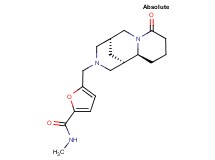 N-methyl-5-{[(5R,11aS)-8-oxooctahydro-2H-1,5-methanopyrido[1,2-a][1,5]diazocin-3(4H)-yl]methyl}-2-furamide