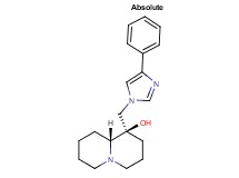 (1R,9aR)-1-[(4-phenyl-1H-imidazol-1-yl)methyl]octahydro-2H-quinolizin-1-ol