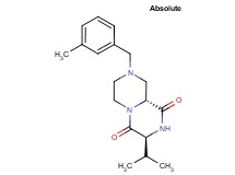 (3S,9aR)-3-isopropyl-8-(3-methylbenzyl)tetrahydro-2H-pyrazino[1,2-a]pyrazine-1,4(3H,6H)-dione