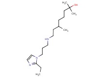 8-{[3-(2-ethyl-1H-imidazol-1-yl)propyl]amino}-2,6-dimethyl-2-octanol
