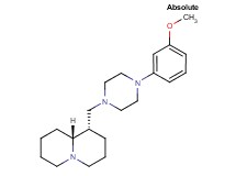 (1S,9aR)-1-{[4-(3-methoxyphenyl)piperazin-1-yl]methyl}octahydro-2H-quinolizine