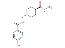 5-hydroxy-N-({trans-4-[(methylamino)carbonyl]cyclohexyl}methyl)pyrazine-2-carboxamide