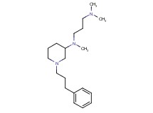 N,N,N'-trimethyl-N'-[1-(3-phenylpropyl)-3-piperidinyl]-1,3-propanediamine