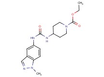 ethyl 4-({[(1-methyl-1H-indazol-5-yl)amino]carbonyl}amino)piperidine-1-carboxylate