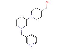 [1'-(3-pyridinylmethyl)-1,3'-bipiperidin-4-yl]methanol