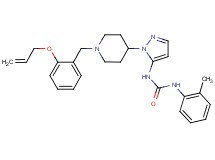 N-(1-{1-[2-(allyloxy)benzyl]-4-piperidinyl}-1H-pyrazol-5-yl)-N'-(2-methylphenyl)urea