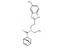 (1R*,2R*,4R*)-N-ethyl-N-[2-(5-methyl-1H-benzimidazol-2-yl)ethyl]bicyclo[2.2.1]hept-5-ene-2-carboxamide