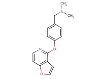 1-[4-(furo[3,2-c]pyridin-4-yloxy)phenyl]-N,N-dimethylmethanamine