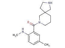 2-(2,7-diazaspiro[4.5]dec-7-ylcarbonyl)-N,4-dimethylaniline