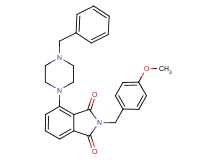 4-(4-benzyl-1-piperazinyl)-2-(4-methoxybenzyl)-1H-isoindole-1,3(2H)-dione