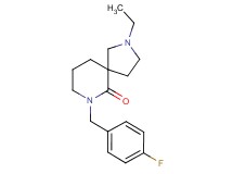 2-ethyl-7-(4-fluorobenzyl)-2,7-diazaspiro[4.5]decan-6-one