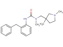 N'-(2-benzylphenyl)-N-[(1,3-dimethylpyrrolidin-3-yl)methyl]-N-methylurea