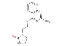 1-{2-[(2-methylpyrido[2,3-d]pyrimidin-4-yl)amino]ethyl}imidazolidin-2-one