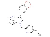 (3R*,3aR*,7aR*)-3-(1,3-benzodioxol-5-yl)-1-[(5-ethylpyridin-2-yl)methyl]octahydro-4,7-ethanopyrrolo[3,2-b]pyridine