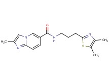 N-[3-(4,5-dimethyl-1,3-thiazol-2-yl)propyl]-2-methylimidazo[1,2-a]pyridine-6-carboxamide