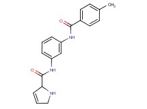 N-{3-[(4-methylbenzoyl)amino]phenyl}-2,5-dihydro-1H-pyrrole-2-carboxamide hydrochloride