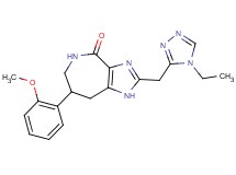 2-[(4-ethyl-4H-1,2,4-triazol-3-yl)methyl]-7-(2-methoxyphenyl)-5,6,7,8-tetrahydroimidazo[4,5-c]azepin-4(1H)-one