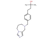 4-[4-(6,7-dihydro-5H-imidazo[1,5-a][1,4]diazepin-8(9H)-ylmethyl)phenyl]-2-methyl-2-butanol