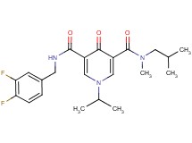 N'-(3,4-difluorobenzyl)-N-isobutyl-1-isopropyl-N-methyl-4-oxo-1,4-dihydro-3,5-pyridinedicarboxamide
