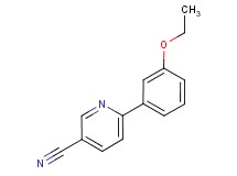 6-(3-ethoxyphenyl)nicotinonitrile