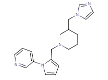 3-(2-{[3-(1H-imidazol-1-ylmethyl)piperidin-1-yl]methyl}-1H-pyrrol-1-yl)pyridine