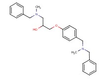 1-[benzyl(methyl)amino]-3-(4-{[benzyl(methyl)amino]methyl}phenoxy)-2-propanol