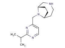 (1S*,6R*)-9-[(2-isopropylpyrimidin-4-yl)methyl]-3,9-diazabicyclo[4.2.1]nonane