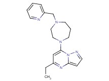 5-ethyl-7-[4-(2-pyridinylmethyl)-1,4-diazepan-1-yl]pyrazolo[1,5-a]pyrimidine
