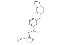 N-(1-ethyl-1H-1,2,4-triazol-5-yl)-3-(hexahydropyrrolo[1,2-a]pyrazin-2(1H)-ylmethyl)benzamide