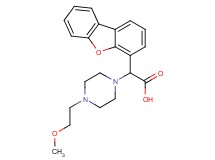 dibenzo[b,d]furan-4-yl[4-(2-methoxyethyl)piperazin-1-yl]acetic acid