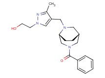 2-(4-{[(1R*,5R*)-3-benzoyl-3,6-diazabicyclo[3.2.2]non-6-yl]methyl}-3-methyl-1H-pyrazol-1-yl)ethanol