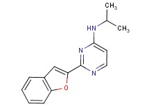 2-(1-benzofuran-2-yl)-N-isopropylpyrimidin-4-amine