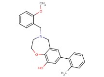 4-(2-methoxybenzyl)-7-(2-methylphenyl)-2,3,4,5-tetrahydro-1,4-benzoxazepin-9-ol