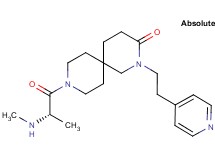9-(N-methyl-L-alanyl)-2-[2-(4-pyridinyl)ethyl]-2,9-diazaspiro[5.5]undecan-3-one dihydrochloride