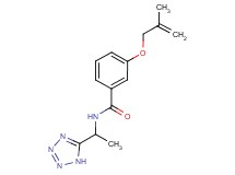3-[(2-methylprop-2-en-1-yl)oxy]-N-[1-(1H-tetrazol-5-yl)ethyl]benzamide