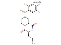 (3S,9aR)-3-propyl-8-(2,4,5-trifluorobenzoyl)tetrahydro-2H-pyrazino[1,2-a]pyrazine-1,4(3H,6H)-dione