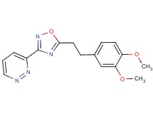 3-{5-[2-(3,4-dimethoxyphenyl)ethyl]-1,2,4-oxadiazol-3-yl}pyridazine