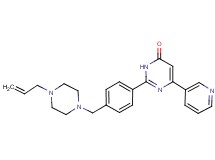 2-{4-[(4-allylpiperazin-1-yl)methyl]phenyl}-6-pyridin-3-ylpyrimidin-4(3H)-one
