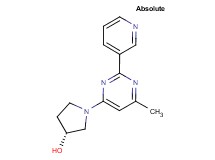 (3R)-1-(6-methyl-2-pyridin-3-ylpyrimidin-4-yl)pyrrolidin-3-ol