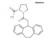 1-(10,11-dihydro-5H-dibenzo[a,d][7]annulen-5-ylacetyl)-L-prolinamide